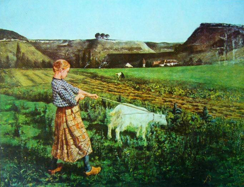 1977年的那场“农村风景画”展览
