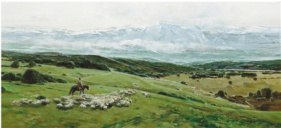 全山石说,把课堂搬到国外的美术馆、博物馆,利用那里的优越条件开展教学,可以拓展学员视野,探索油画的来龙去脉,领悟油画本体语言“色感”“质感”“触感”的魅力,悟得画中三昧。