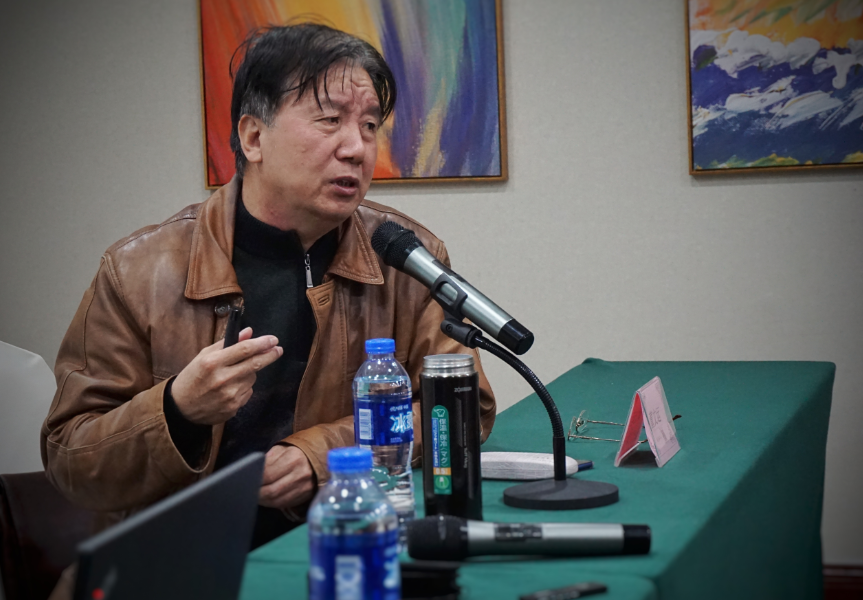 董文远老师讲授中国画 人物理论与实践教学