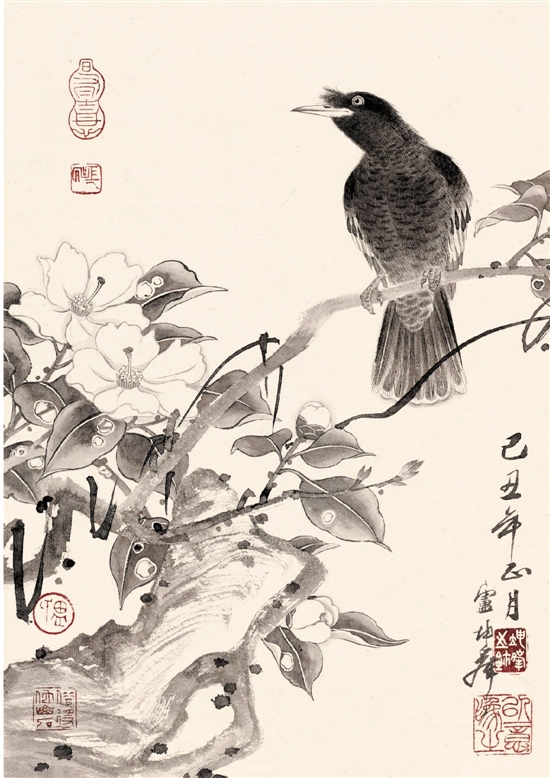 松鸟 卢坤峰 作